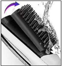 Cepillo anticaída LED terapia y vibración