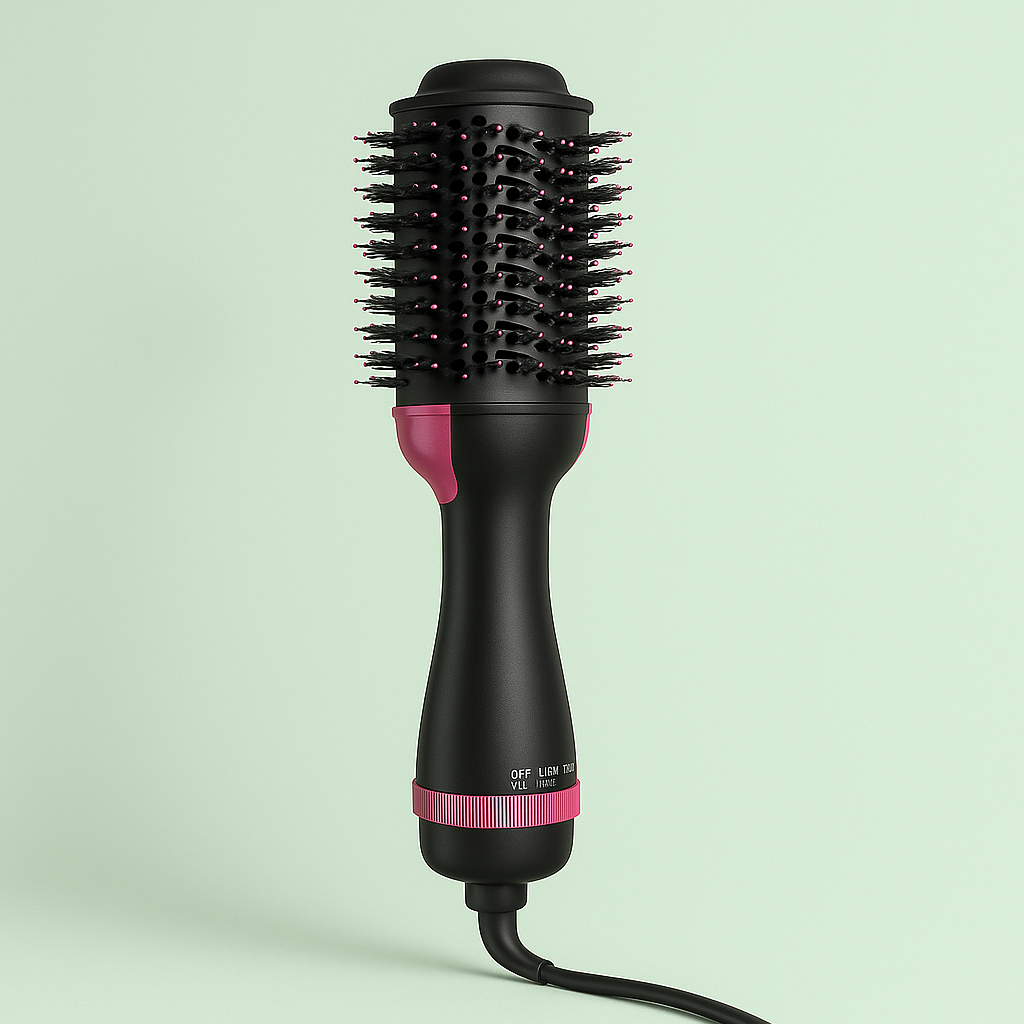 Cepillo secador y voluminizador rosa