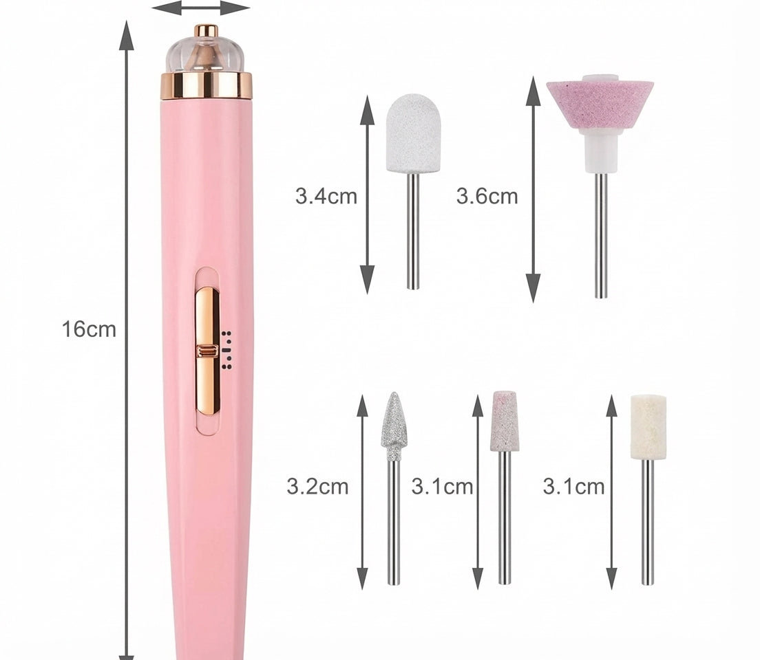 Lima de uñas eléctrica profesional