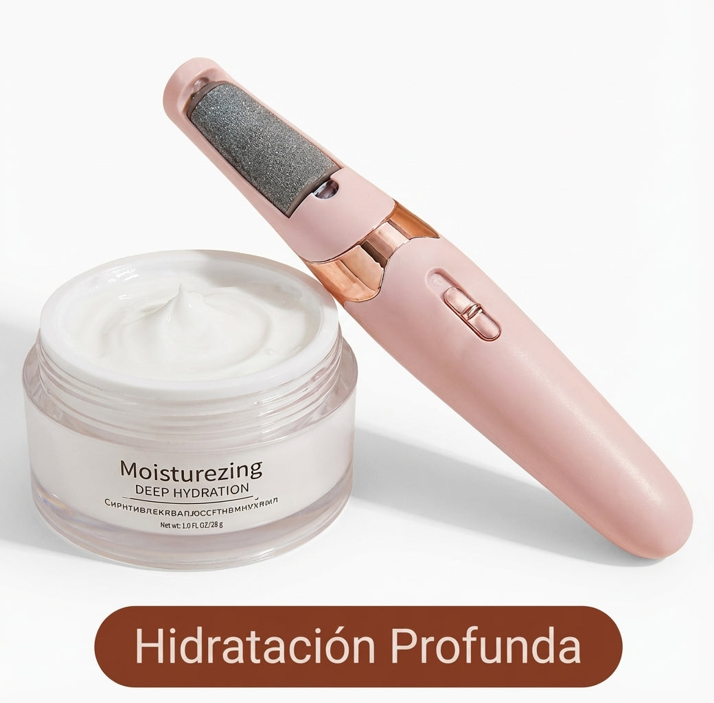 Lima de pies eléctrica