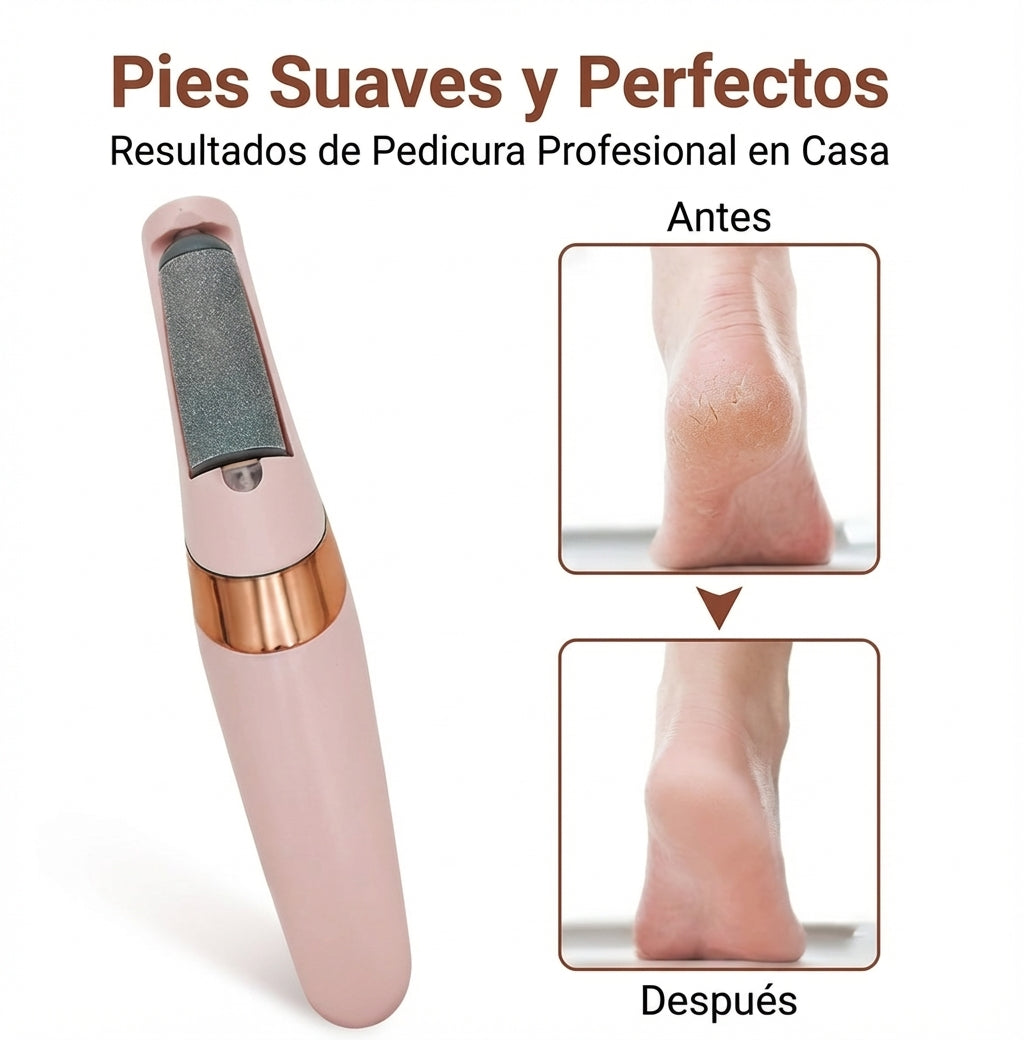 Lima de pies eléctrica