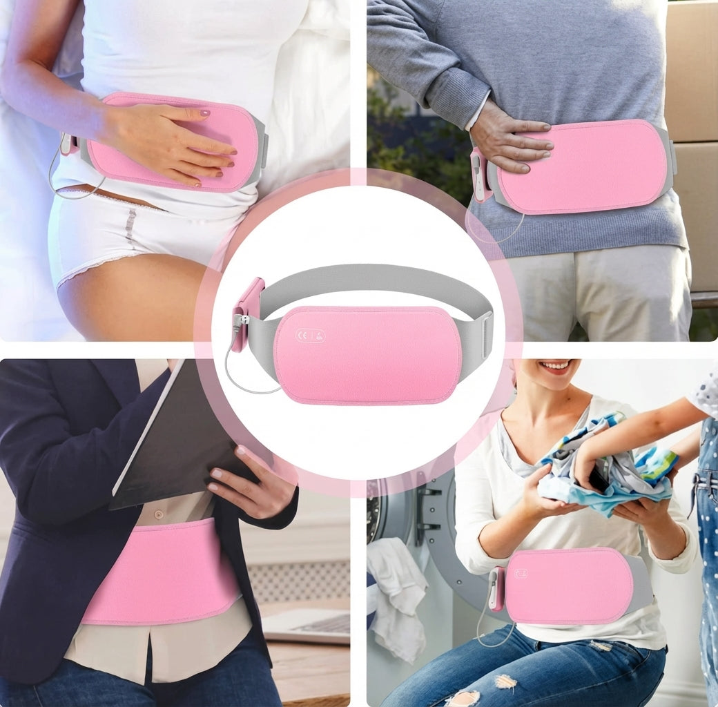 Cinturón calefactado para dolores musculares