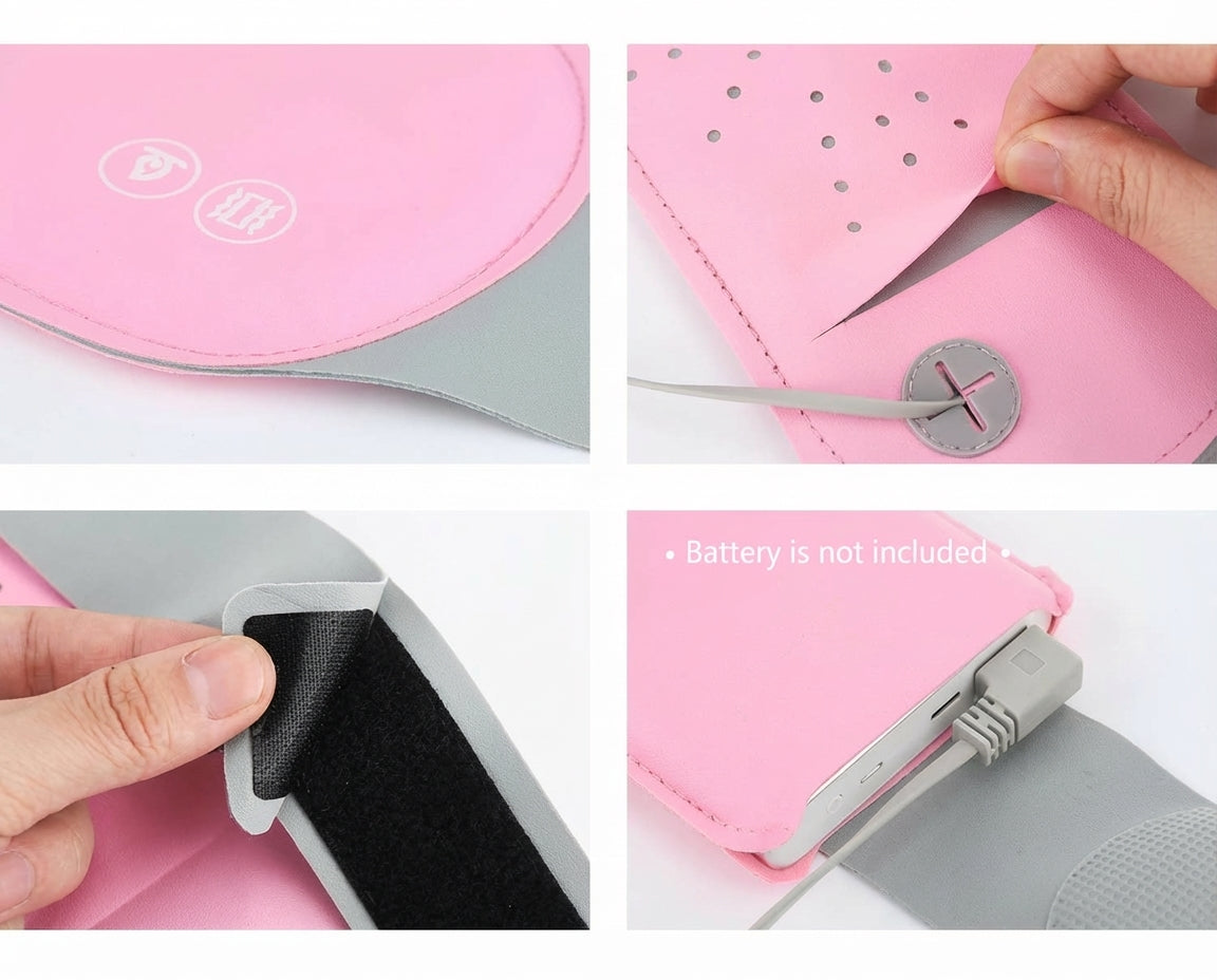 Cinturón calefactado para dolores musculares