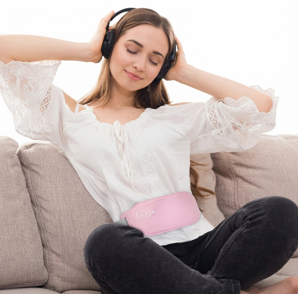 Cinturón calefactado para dolores musculares