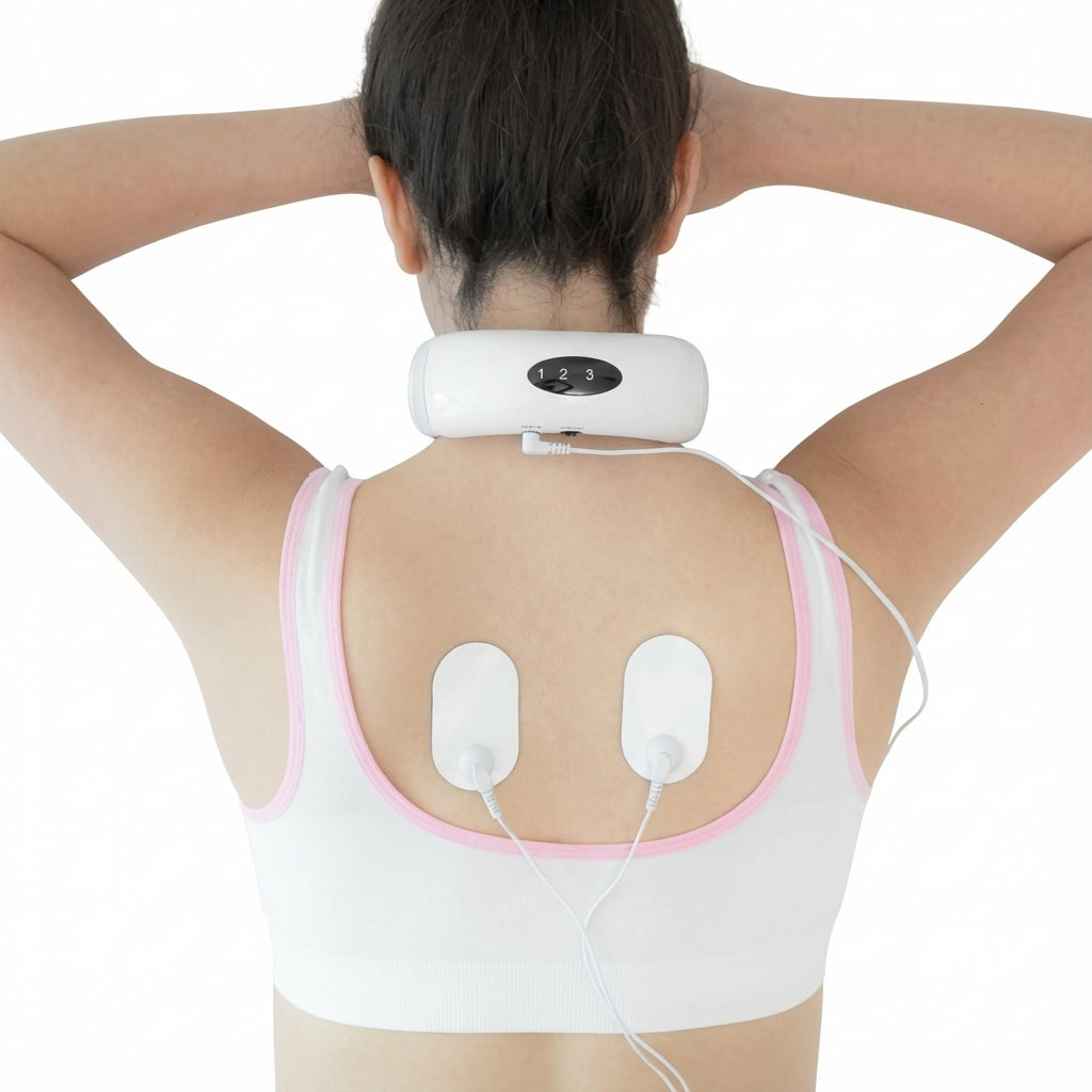 Masajeador cuello y espalda electromagnético