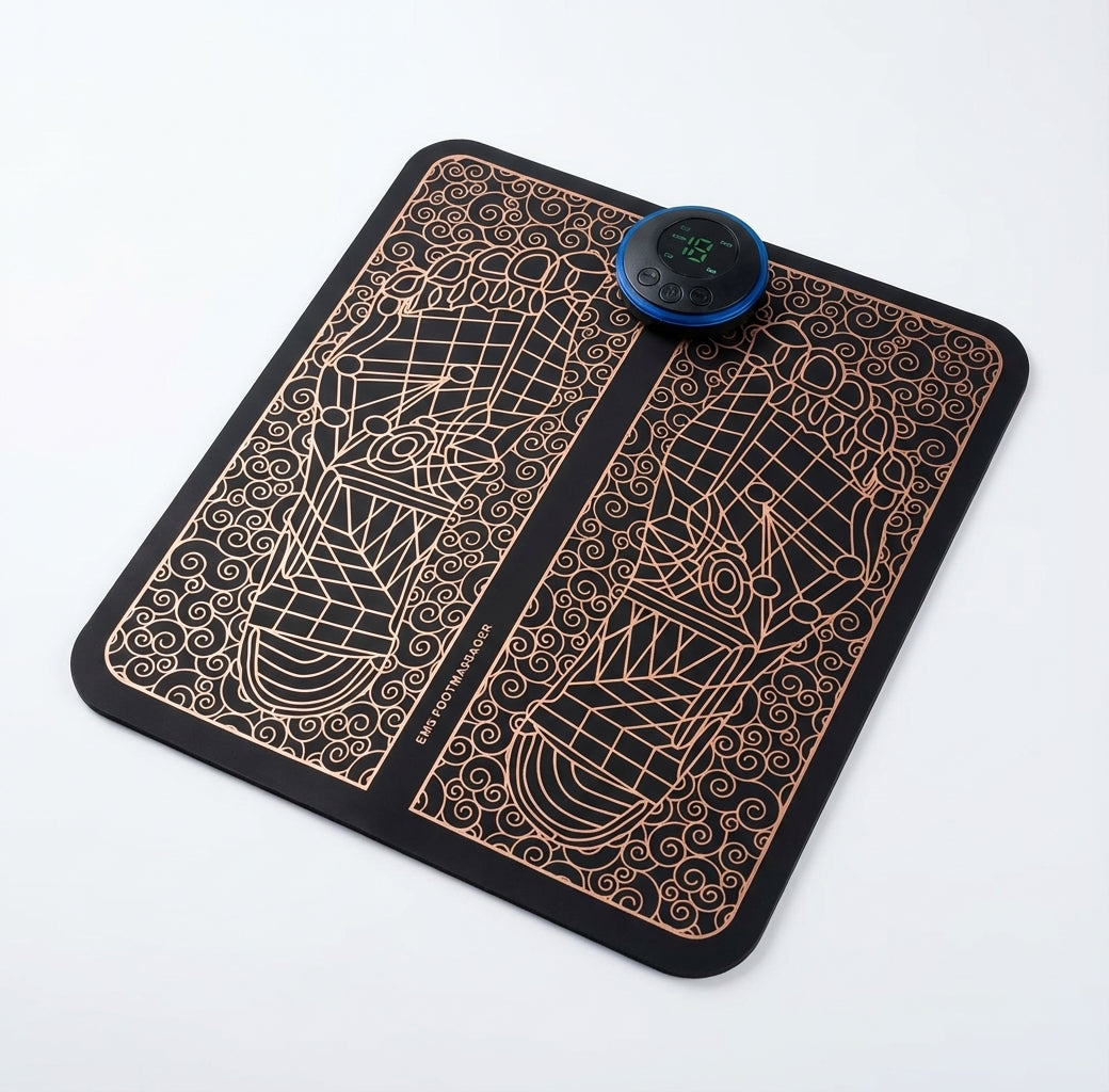 Masajeador de pies electroestimulador