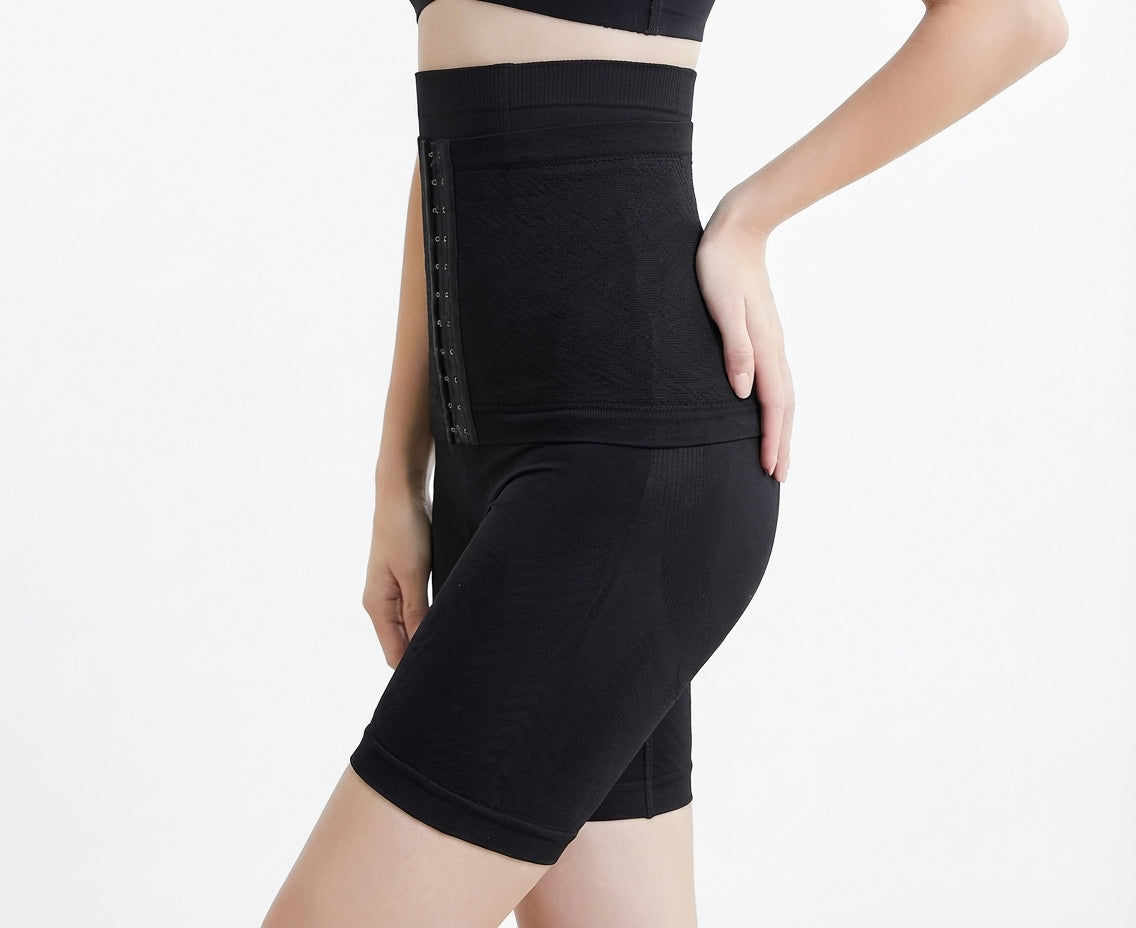 Faja colombiana short talla S/M color negro