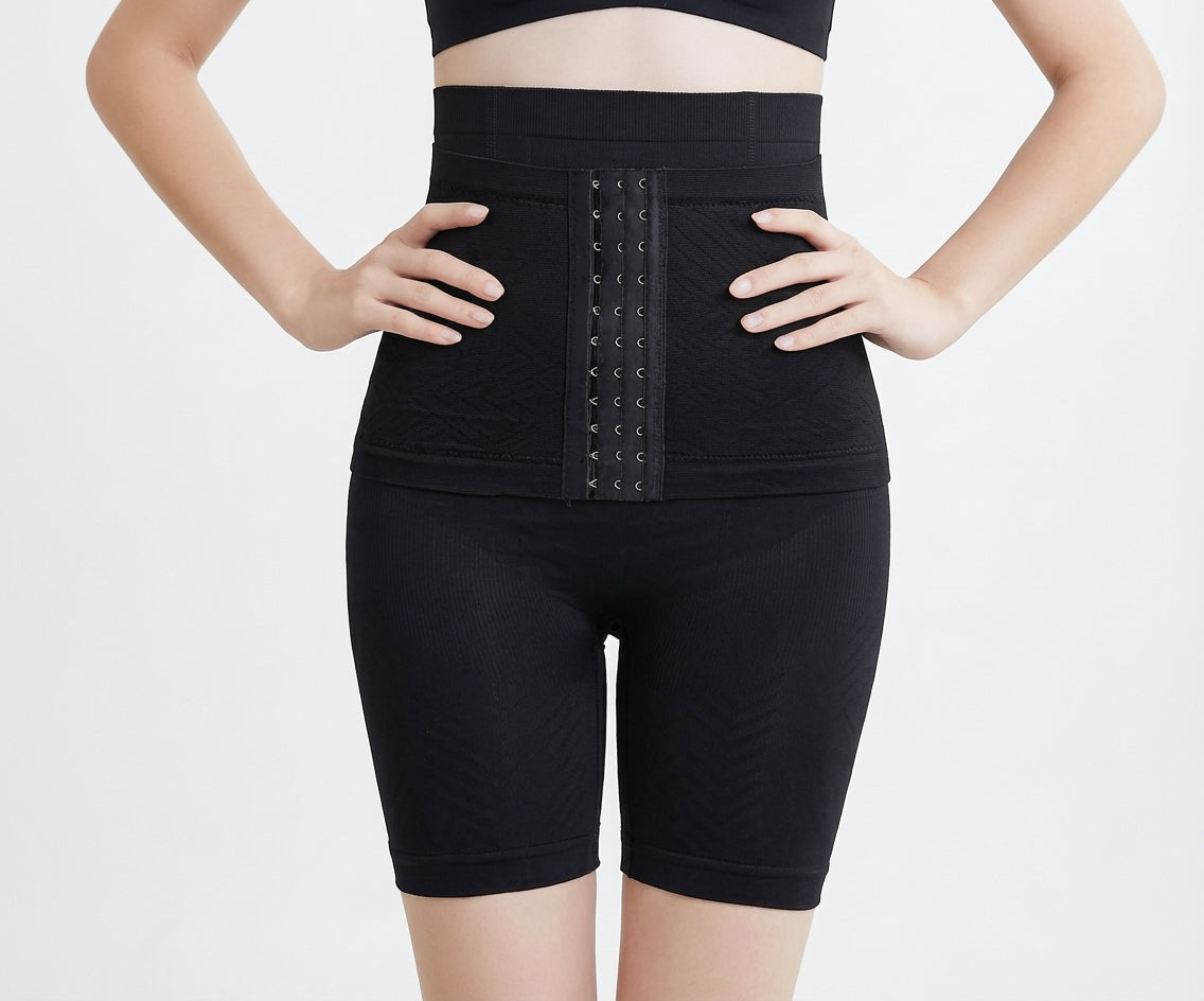 Faja colombiana short talla S/M color negro