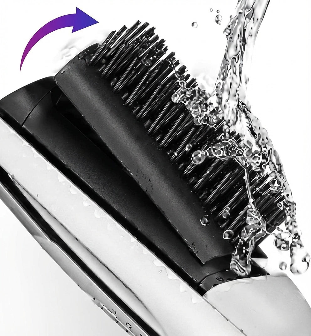 Cepillo anticaída LED terapia y vibración