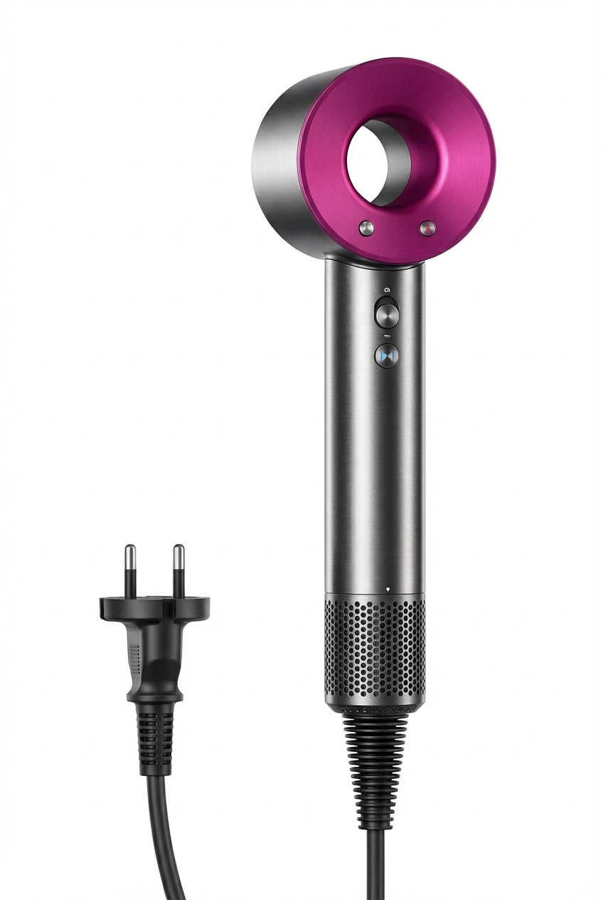 Secador de pelo profesional con cabezales imantados